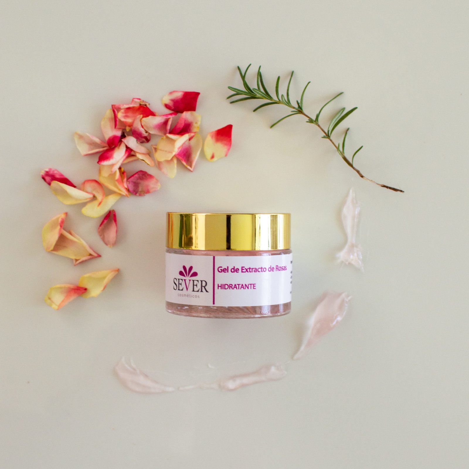Gel de Extracto de Rosas Hidratante Sever Fco. 50 Grs.