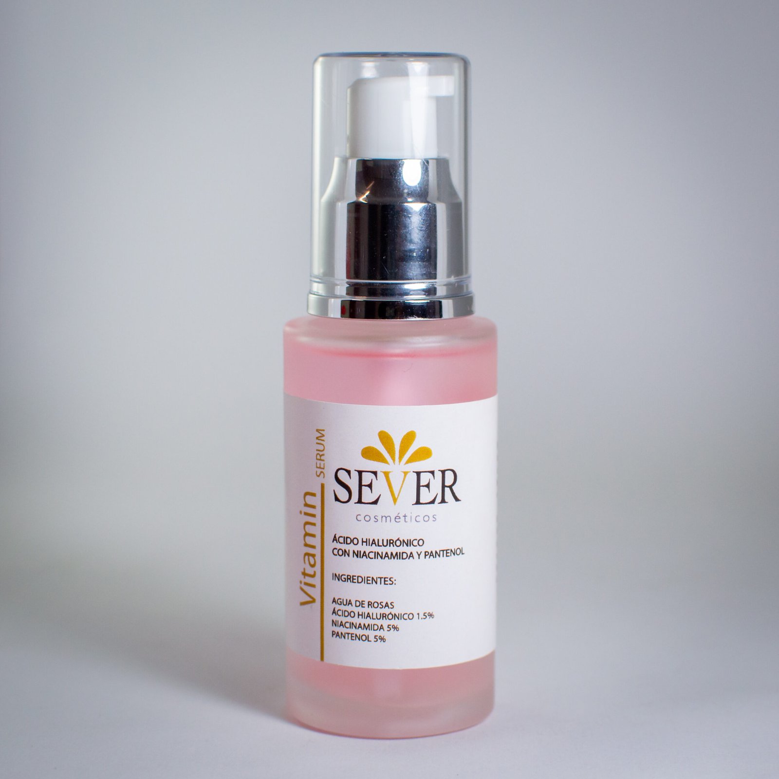 Ácido Hialurónico con Niacinamida y Pentenol Sérum Sever 30 ml.