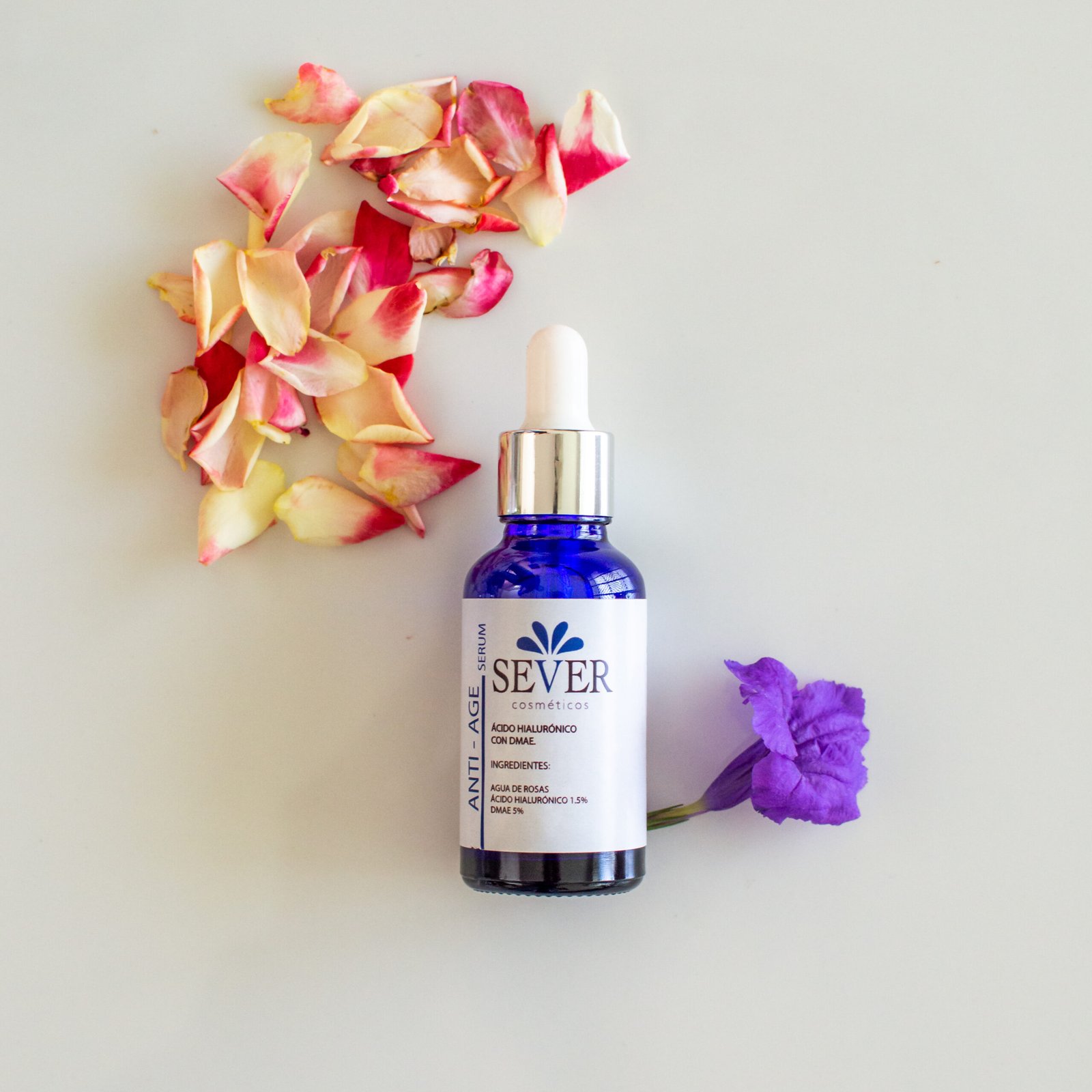 Ácido Hialurónico con DMAE Sérum Sever 30 ml.