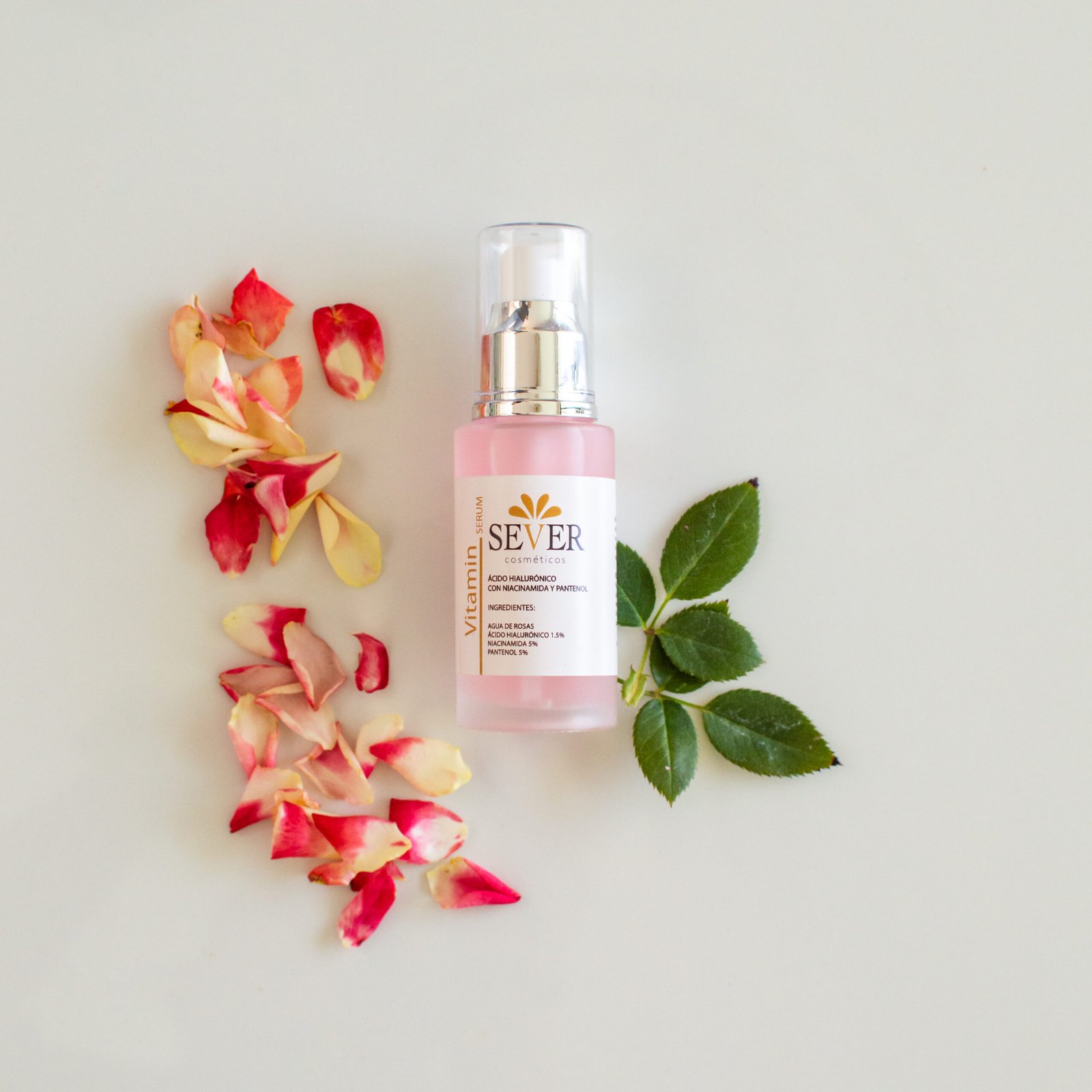 Ácido Hialurónico con Niacinamida y Pentenol Sérum Sever 30 ml.
